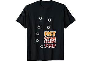 Fist of the North Star: The Legendary Conqueror of the End-Times Premium Men's Black T-Shirt