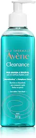 Avène Cleanance Gel de Limpeza Facial, Gel Facial Purificante com Monolaurina™, Zinco e Água Termal Avène, Controla Oleosidade, Desobstrui Poros, Reduz Cravos em 82% e Acalma Peles Sensíveis, 300g