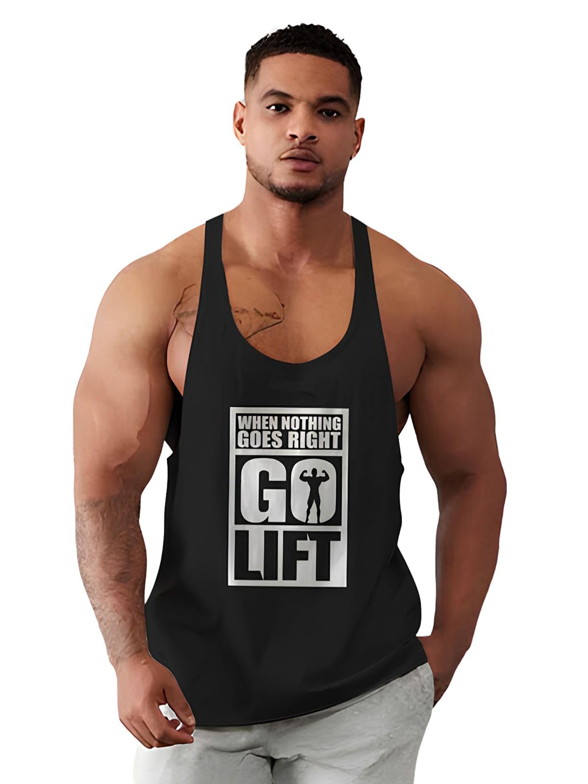 bab being beast apparel BAB Men's Regular Fit Vest-picture-44