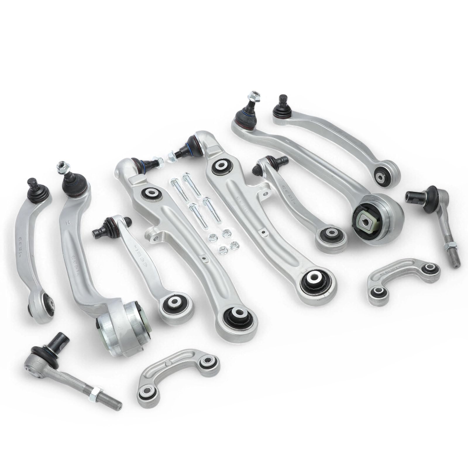 Frankberg 12x Kit de bras de suspension avant gauchedroit 4E0407509E | devant, gauche, droite, 4E0407509E; Compatible avec: A6 Allroad 4FH, A6 4F2, A6 Avant 4F5