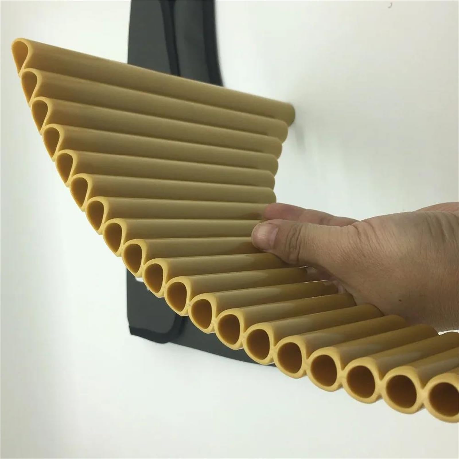 Flauto di Pan in ABS | Scenario di utilizzo Gold: pratica quotidiana, spettacoli teatrali, registrazione musicale(Golden Right Hand)