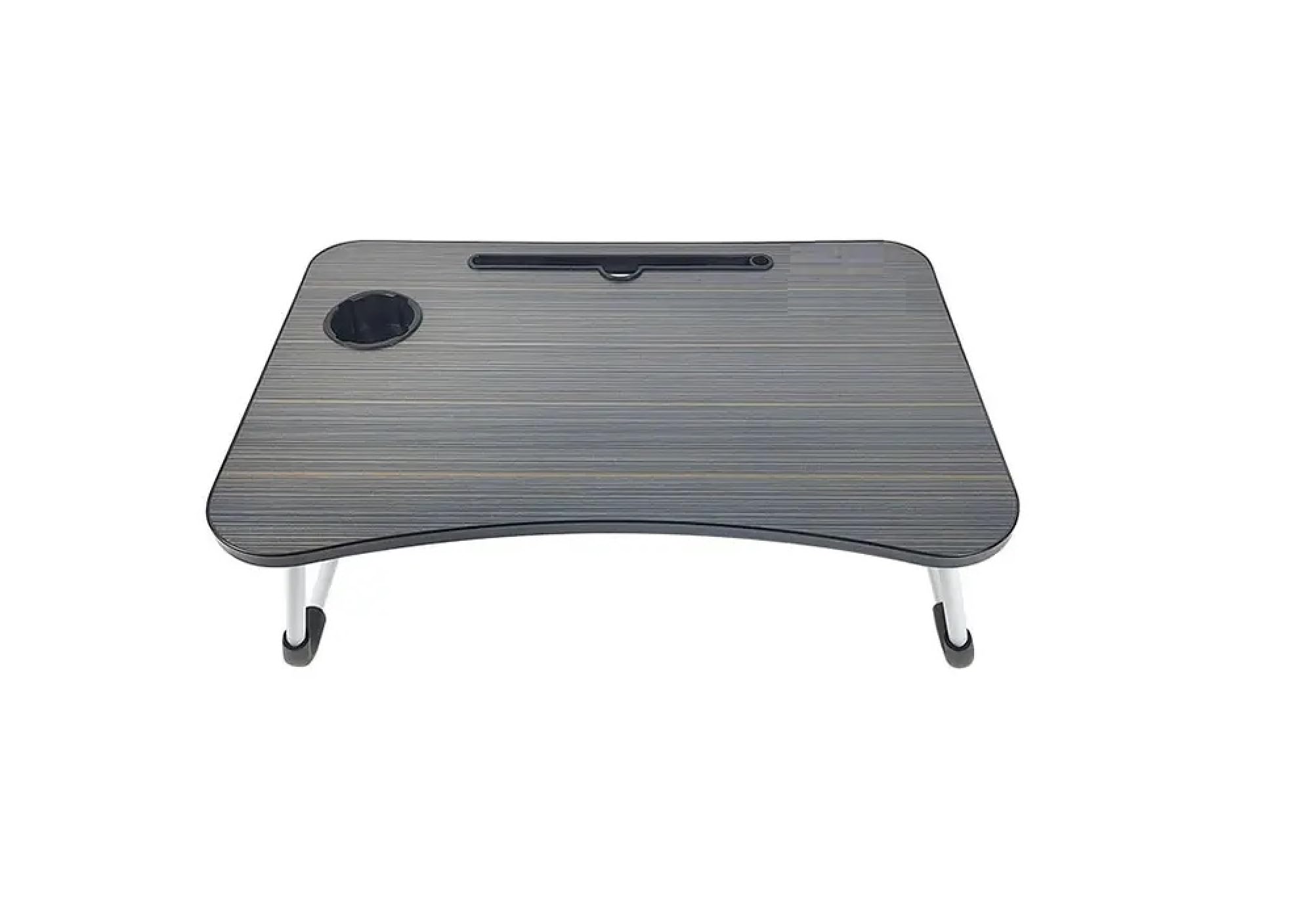 VijayaECart Multipurpose Wooden Study Table with Cup Holder Laptop Bed Foldable Table (Black) (B0CKJ7L7HQ) Amazon Price History, Amazon Price Tracker