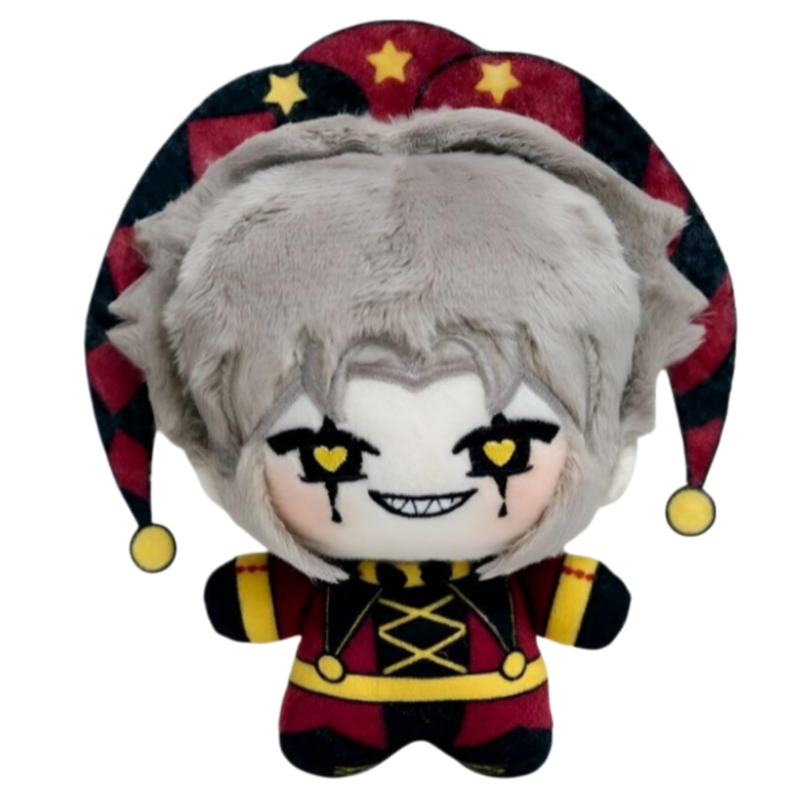 The Freak Circus Plush Toy Freak Circus Pierrot Plush Cartoon Character Doll Soft Plushies Pillow Stuffed Figure for Game Fans (Pierrot- 10 cm)