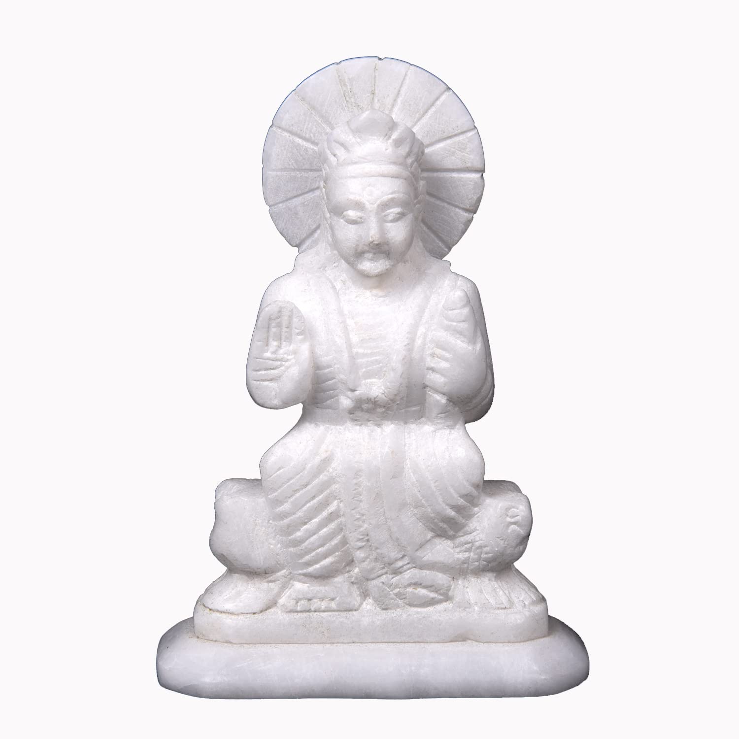 UMSAS(A Bihar Govt. Undertaking) Handmade Marble Goddess Laxmi Idol