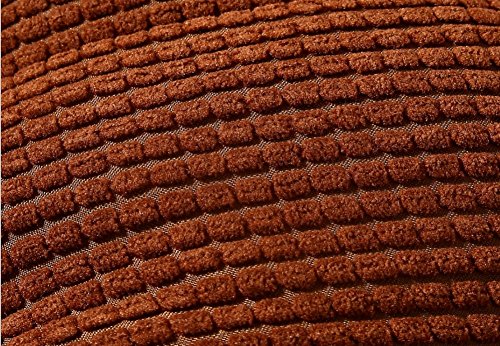 Monbedos - Cuscino circolare in velluto a coste