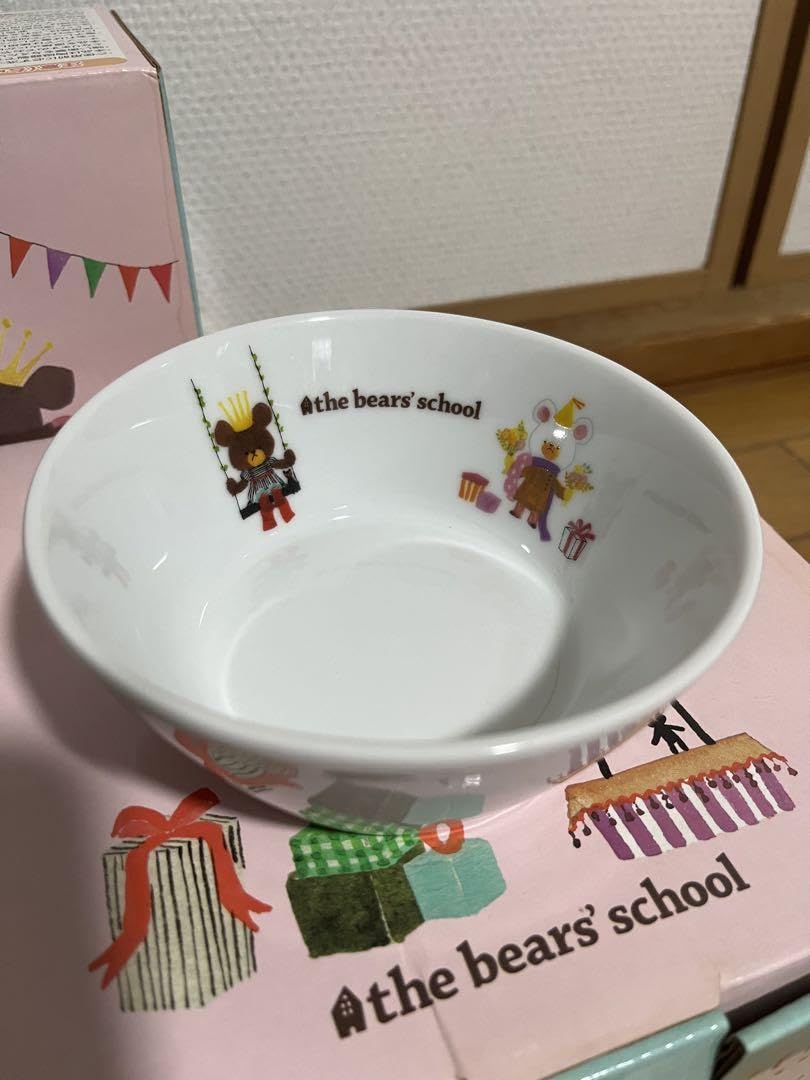 Amazon.co.jp: くまのがっこう食器セット2個 : ホーム＆キッチン
