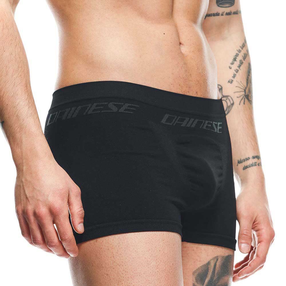 Dainese Quick Dry Boxer, Motorbike Thermal Underwear, Men, Black, XS/S