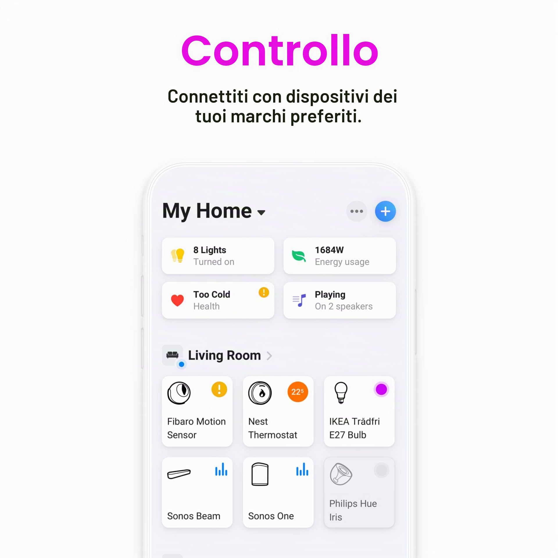 Homey Bridge | Hub smart home per l'automazione domestica – Compatibile con Z-Wave Plus, Zigbee, Wi-Fi, BLE, 433 MHz e Infrarossi. Compatibile con Siri, Alexa e Google Home.