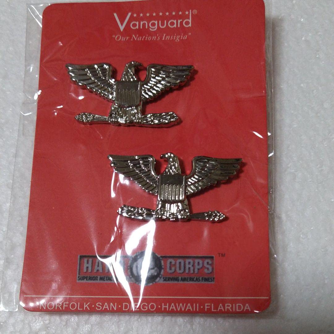Amazon.co.jp: 米空軍 大佐（航空自衛隊 3佐）階級章 肩章 Vanguard