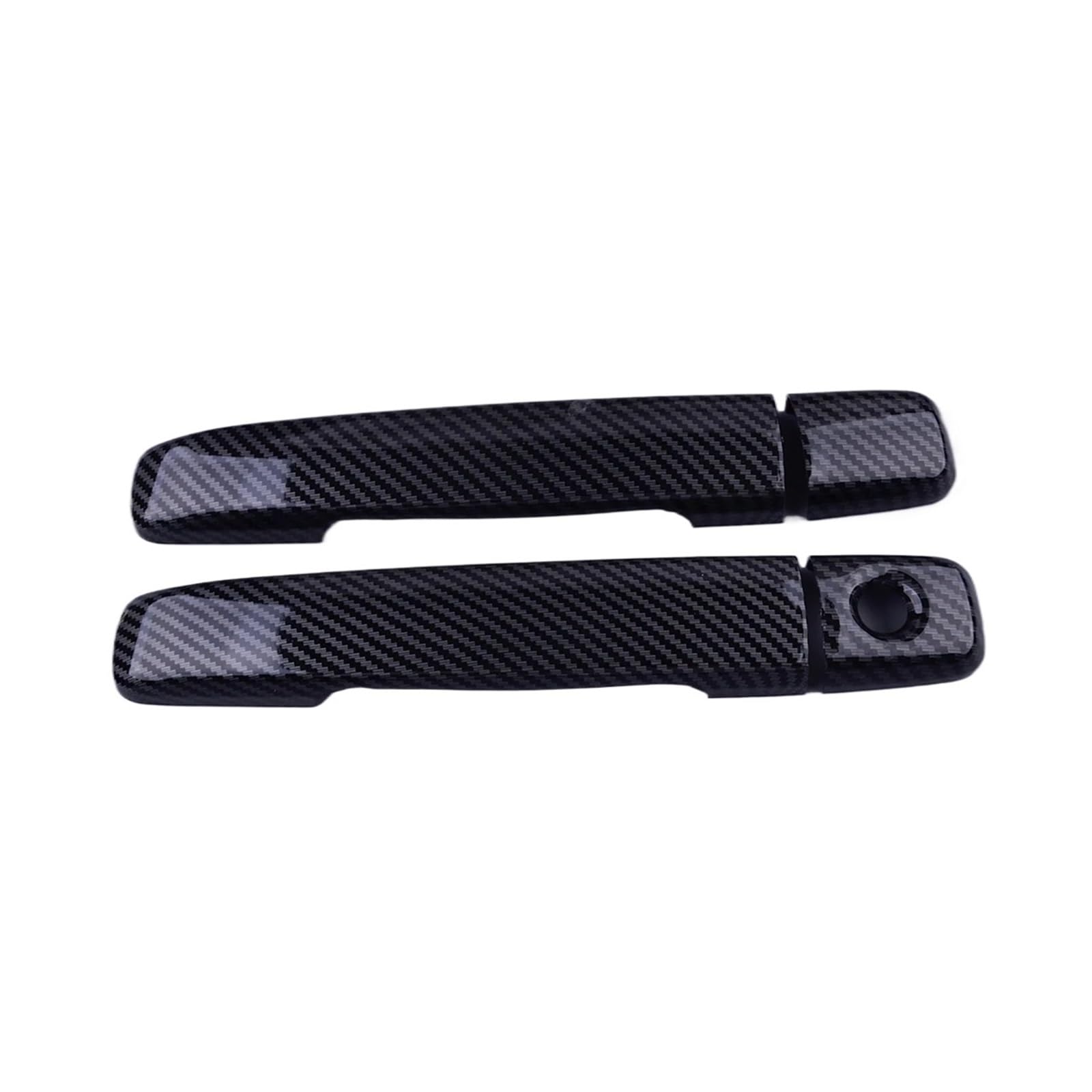 PaCsci Car Outer Door Handle for Infiniti for G37 for Coupe for Convertible 2008-2013 Carbon Fiber Style Car Exterior Door Handle Cover Trim