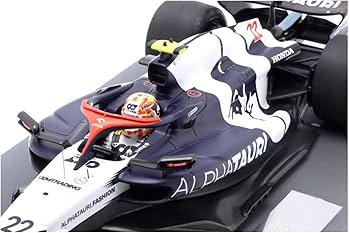 ミニチャンプス1/43 アルファタウリ AT04 角田裕毅2023イギリス Amazon