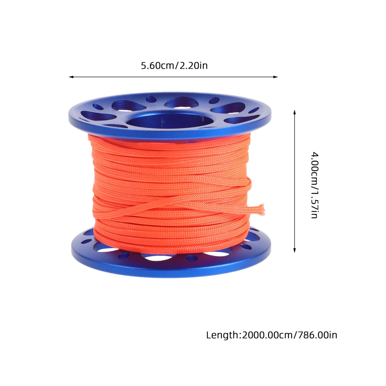 Abaodam 1 Set Scuba Diving Reel Finger Spool Dive Line Holder with Rope Compact Finger Reel for Effortless Line Management and Underwater Experience