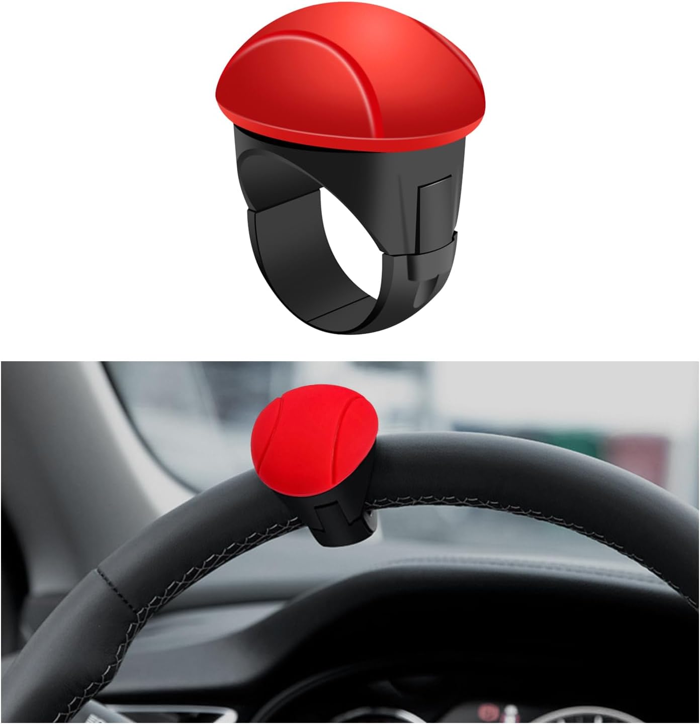 Ziciner Steering Wheel Spinner Knob, Adjustable Car