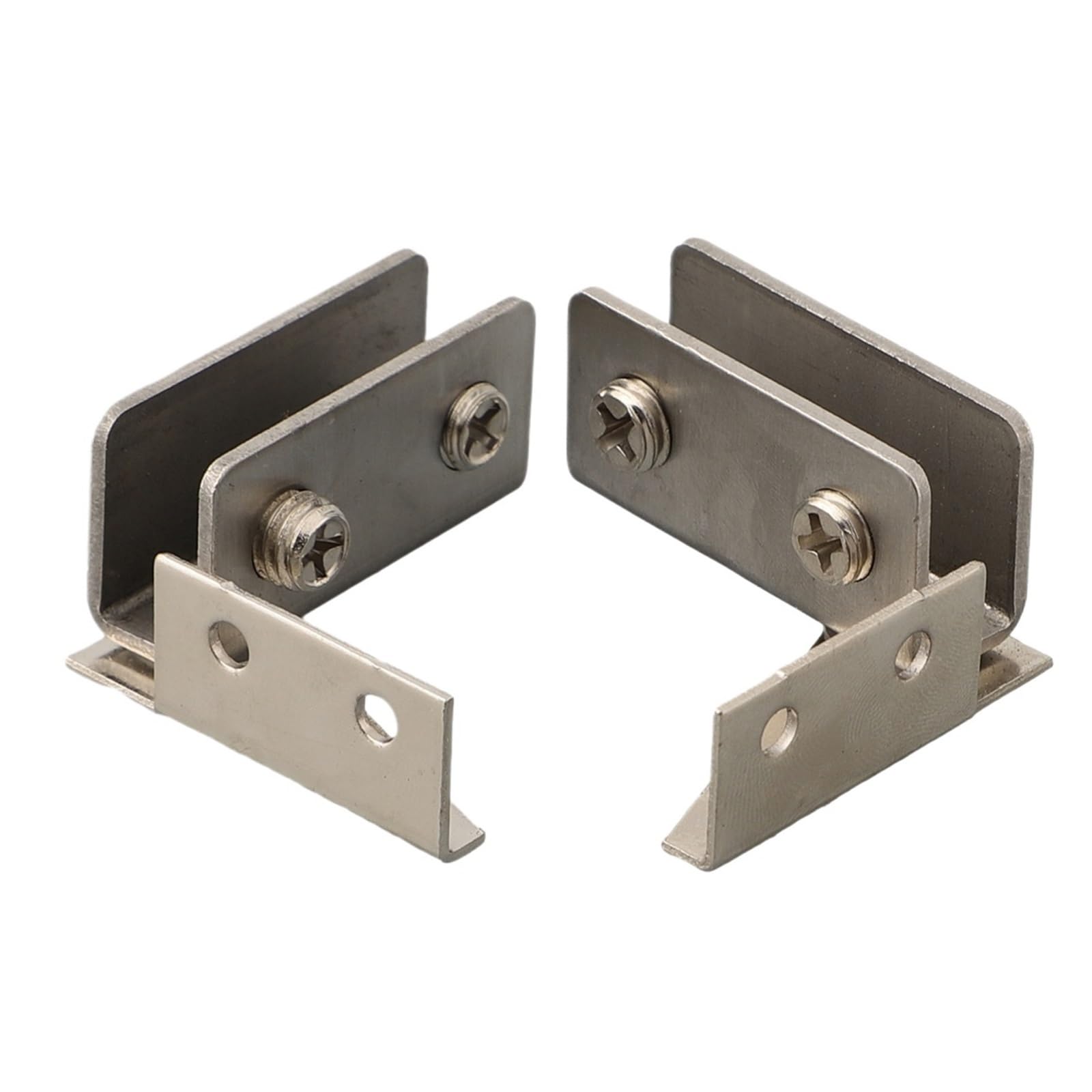 Kdhcvkz Silver 2Pcs Door Hinge Cabinet Hinge(Silver)