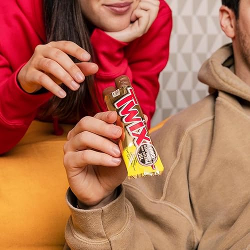 Barres Chocolatées Biscuits Enrobés De Et Caramel Twix Les 5 Barres De 50g - vue 6