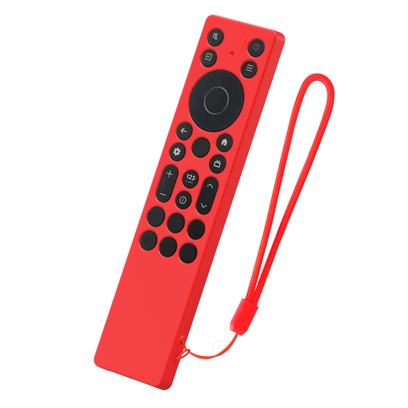 CAZSTYK Lightweight Tvs Remote Sleeve with Smooth Surfaces and Fingerprint Resistance Perfect for C923A / RC813A Remote Case Voice Silicone Covers