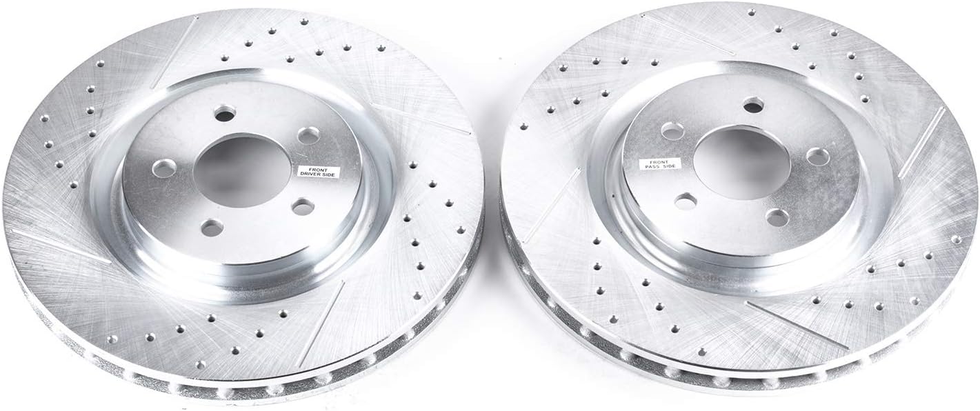 Holiday Deals 🛒 Power Stop AR8184XPR Front Evolution Drilled & Slotted Rotor Pair 🔥 Crazy Deals Power Stop AR8184XPR Front Evolution Drilled & Slotted Rotor Pair