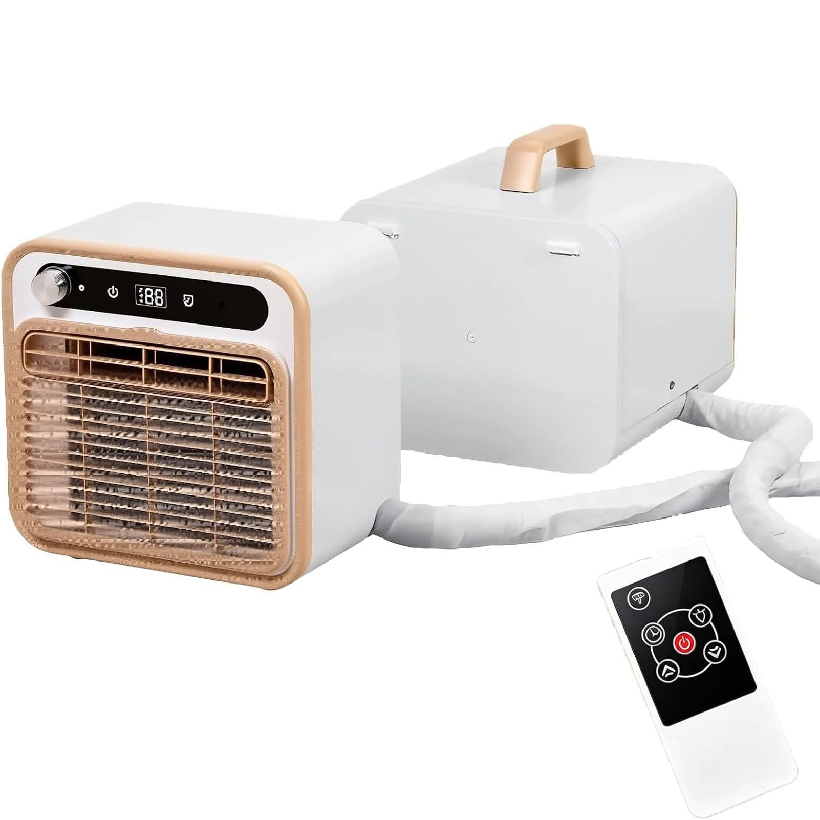 Piomue Multicolor 5000 Btu Split Ac With Remote Control 1.5Mconnectingpipe