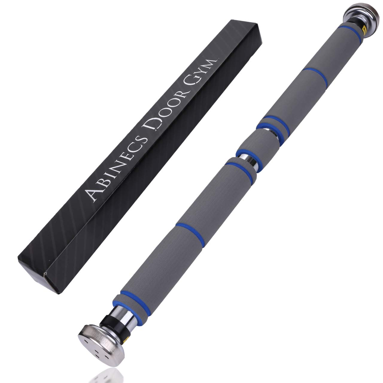 Amazon | ABINECS ドアジム 耐荷重200kg【62-100cm (灰×青