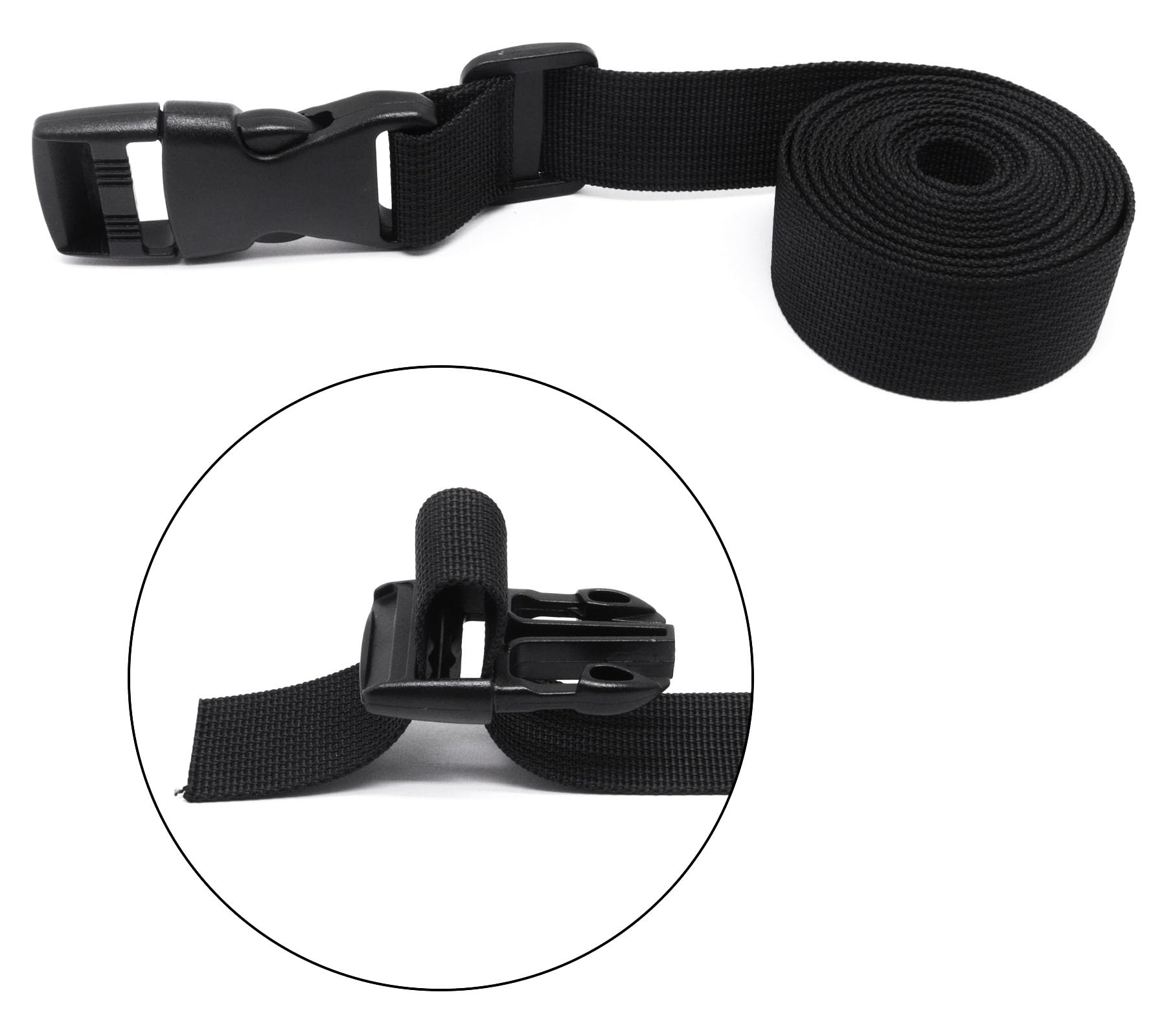 Cinghia Nylon 20mm X 5m Con Fibbie - Per Zaini, Borse E Fai Da Te - Foto 12