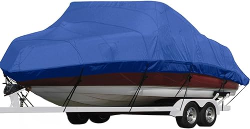 Miniatura 7 de Cubierta Seamander para lancha, resistente e impermeable para casco en V, de tres cascos, para pesca, esquí, estilo profesional para poca