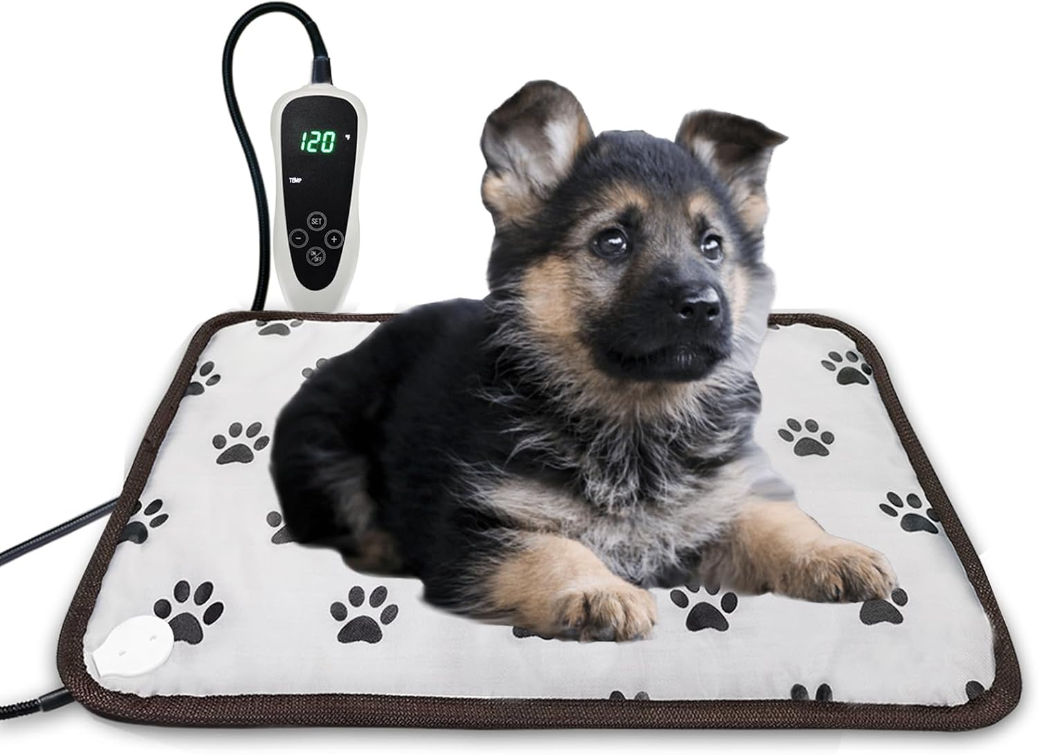 GOLOPET Puppy Heating Pad 22x18 inches Dog Heating Pad for
