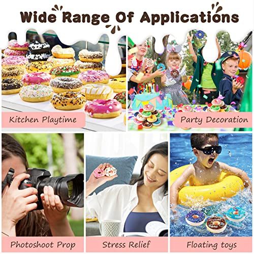 Mgztthw 8 Pcs Donut Stress Ball thumb #5