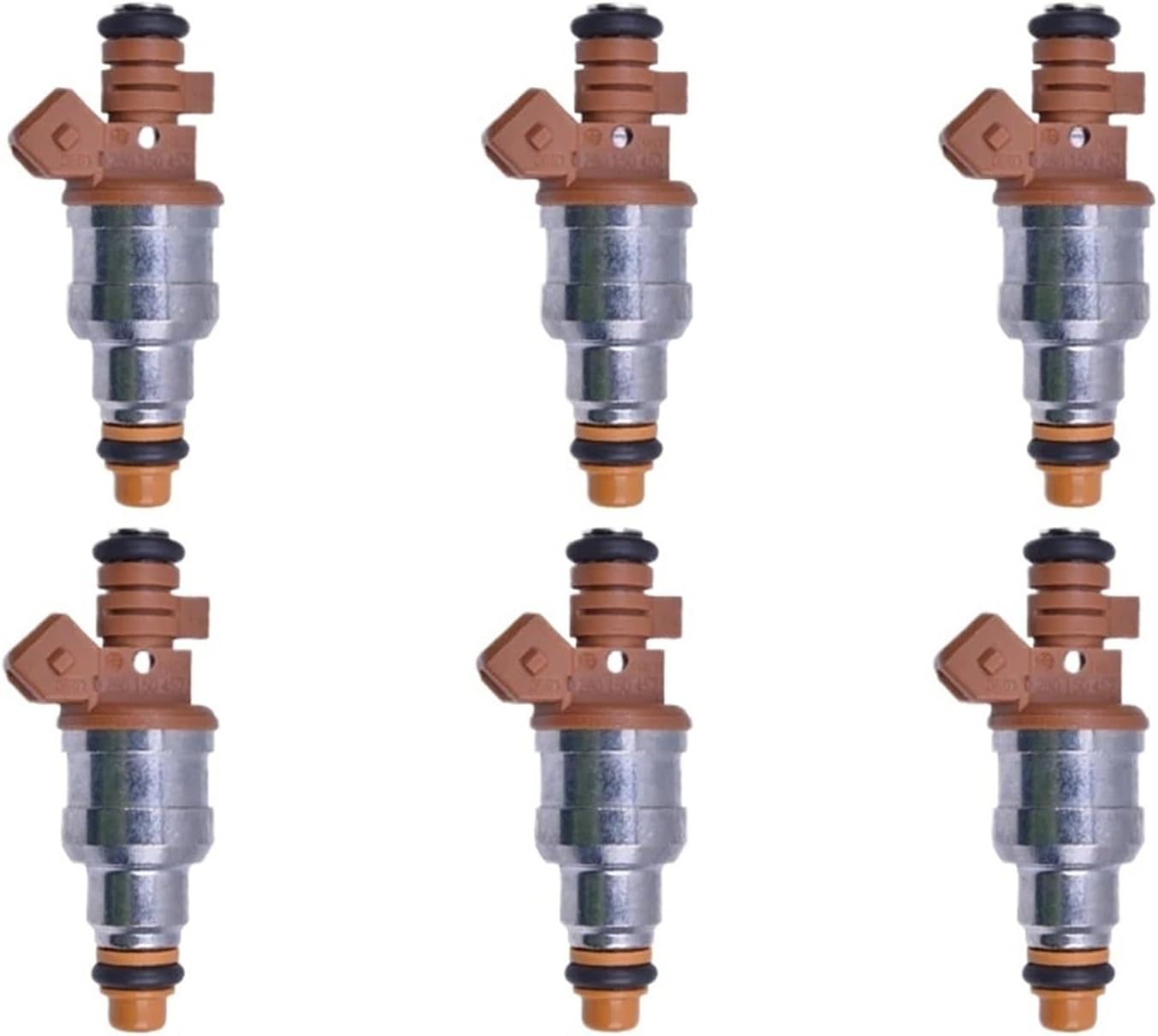 6X Fuel Injector Nozzle Compatible with Opel Vectra CD 2.0 16V 1995 0280150452 Flow Matched Car Engine Injection Car Styling Petrol Direct Replacement Fuel Injection Valve Kit