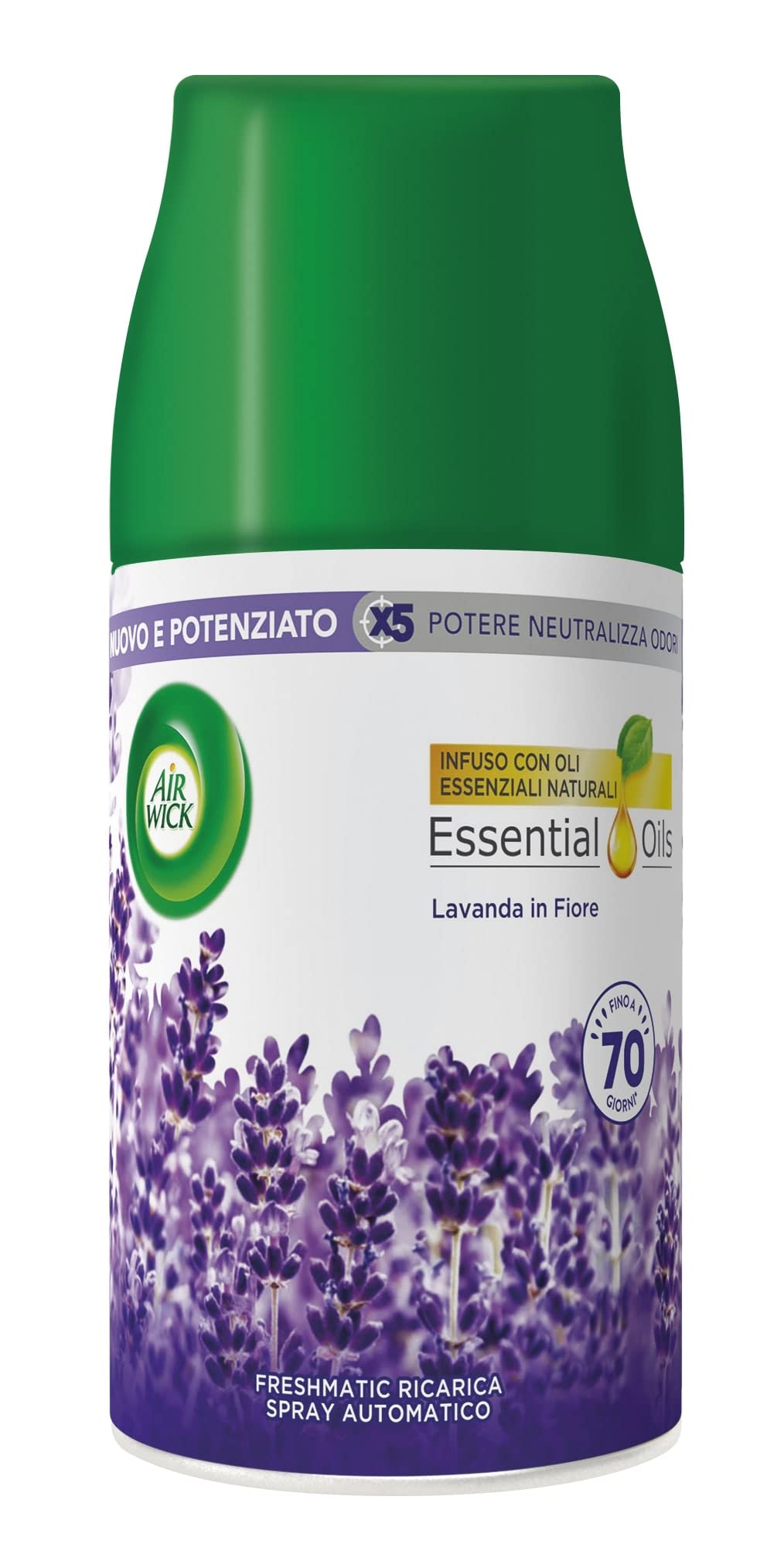 Airwick Freshmatic Ricarica Lavanda in Fiore Profumatore per ambiente 250 ml