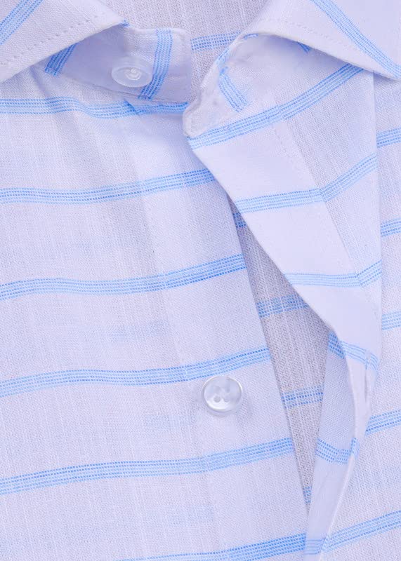 Image of Men's Half Sleeve Linen Shirt