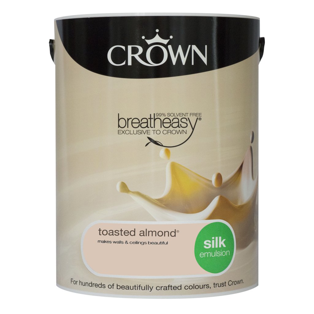 Crown Silk Emulsion 5L Toast Almond