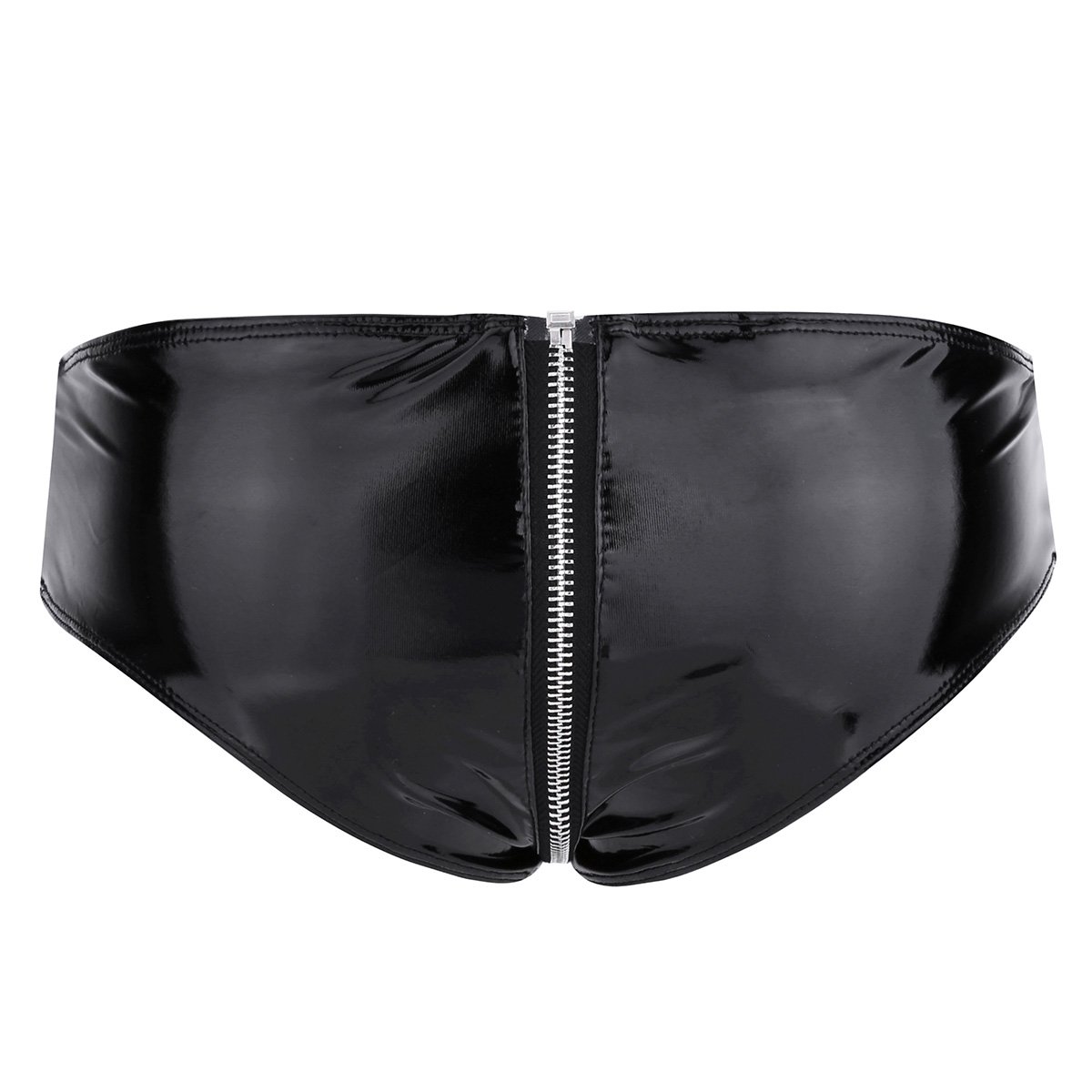 Billionm Womens Erotic Hot Sexy O Ring Zipper Crotch Briefs Low Waist Billionm Womens Erotic Hot Sexy O Ring Zipper Crotch Briefs Low Waist