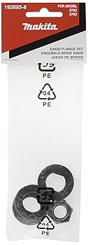 Amazon.com: Makita - 192693-9 192693-8 Dado Flange Set Black