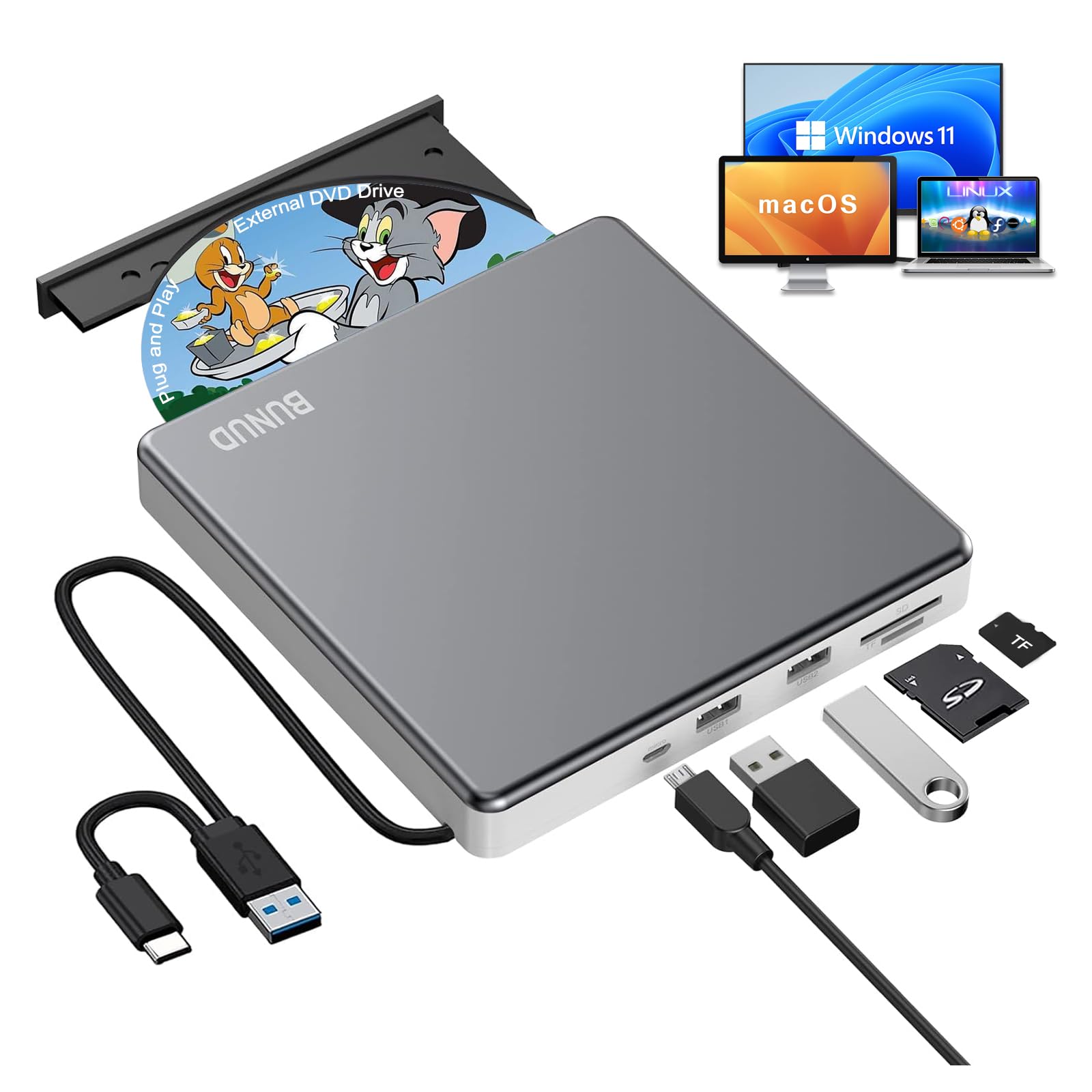Apple MacBook Air 6.1 シルバー 外付けDVDドライブ付き Amazon.co.jp: Yisjek 外付けDVDドライブ USB 3.0 Type-C CD/DVD +/-RW
