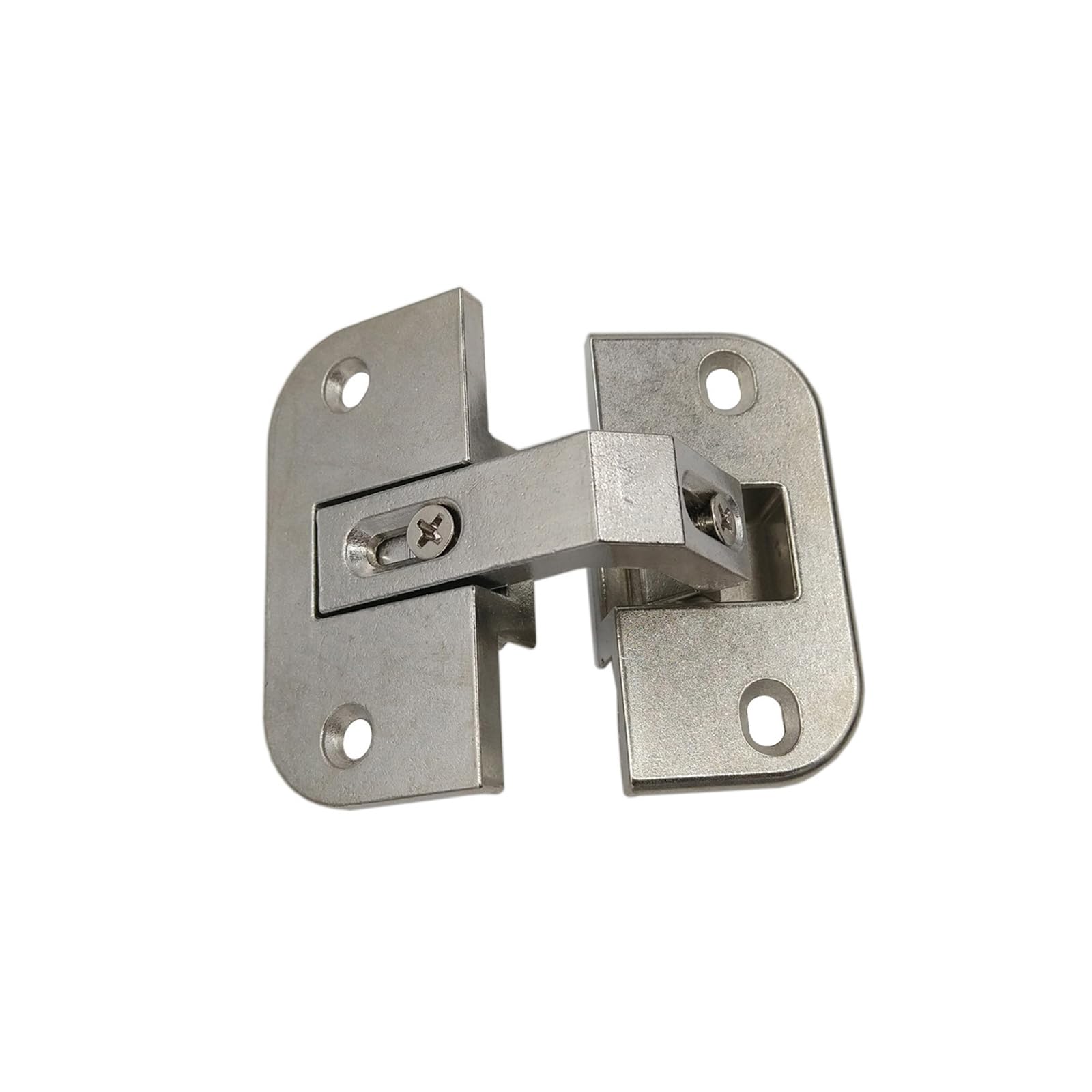 Sueale Multicolor 2Pcs Adjustable Concealed Corner Cabinet Hinges Stainless Steel Door Hinges For Door Replacement Rusts Proof Cabinet
