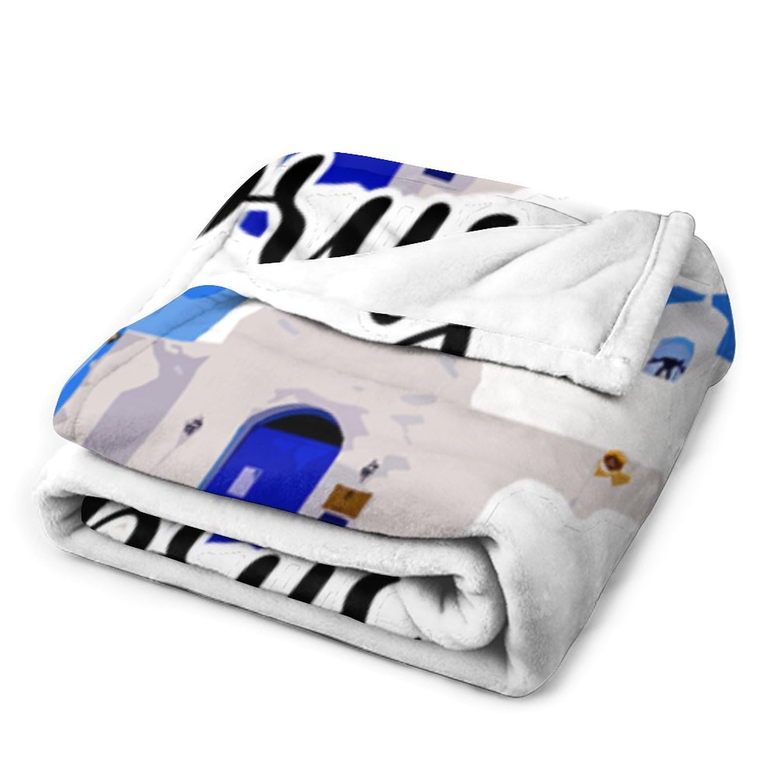Manta de franela de forro polar de 70 x 80 pulgadas, manta de felpa suave y mullida, impresión artística de la nación, regalo de hito, decoración acogedora para niños, bebés, niñas y