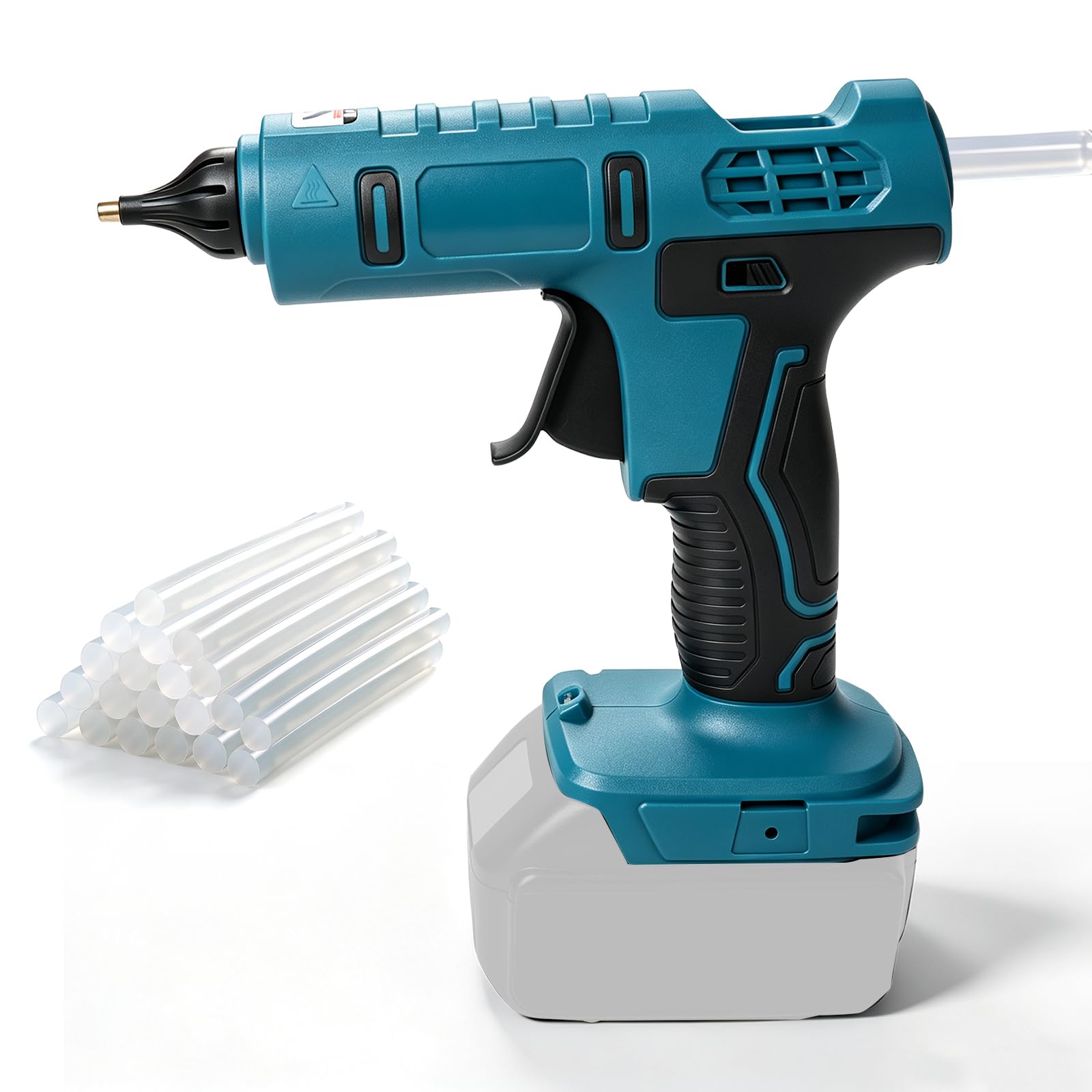 Bezprzewodowy pistolet do klejenia na gorąco do Makita 18 V (bez baterii