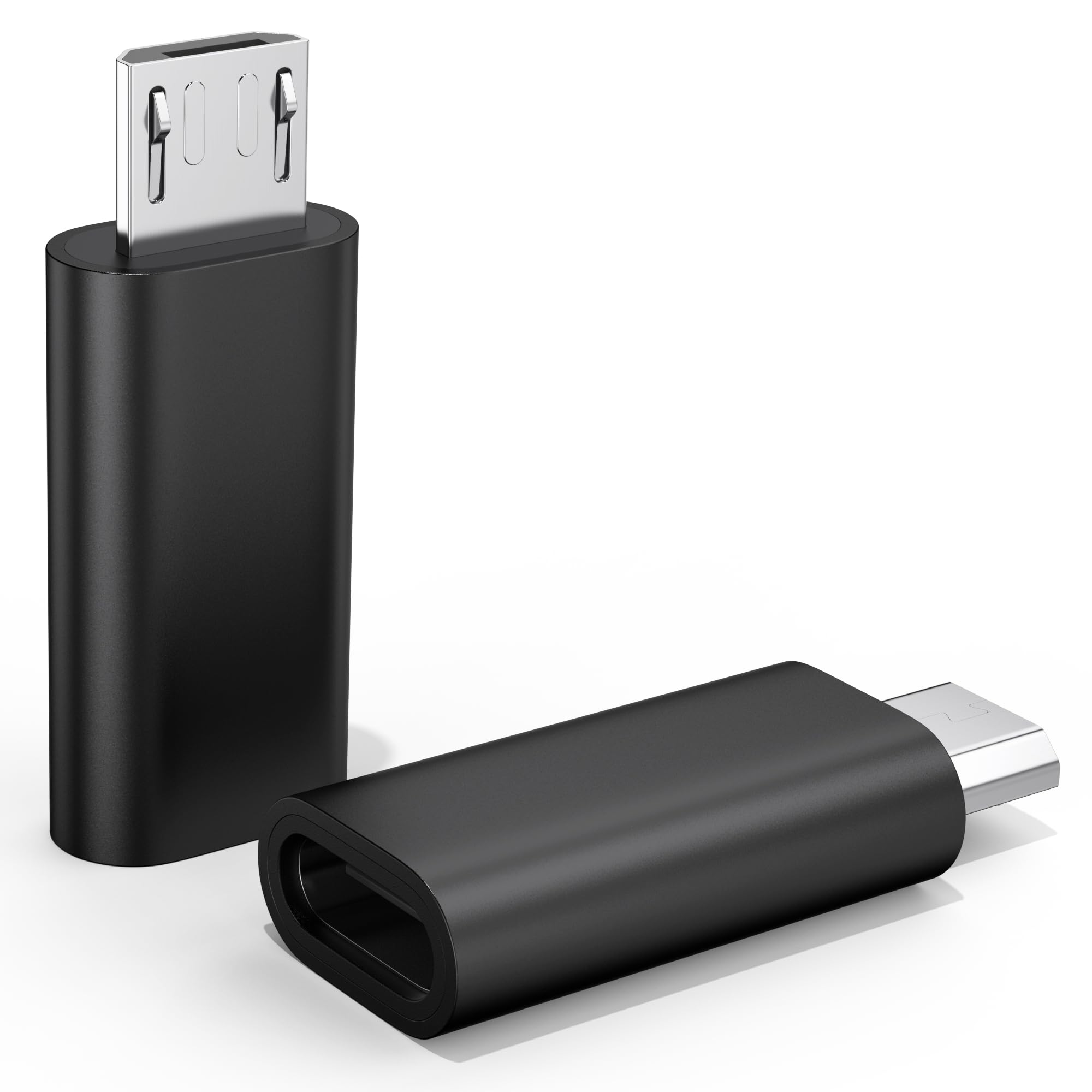 Adapter USB C Auf Micro USB, Typ C (Female) zu Micro-USB (Male) für Samsung, Huawei, Xiaomi, Power Bank
