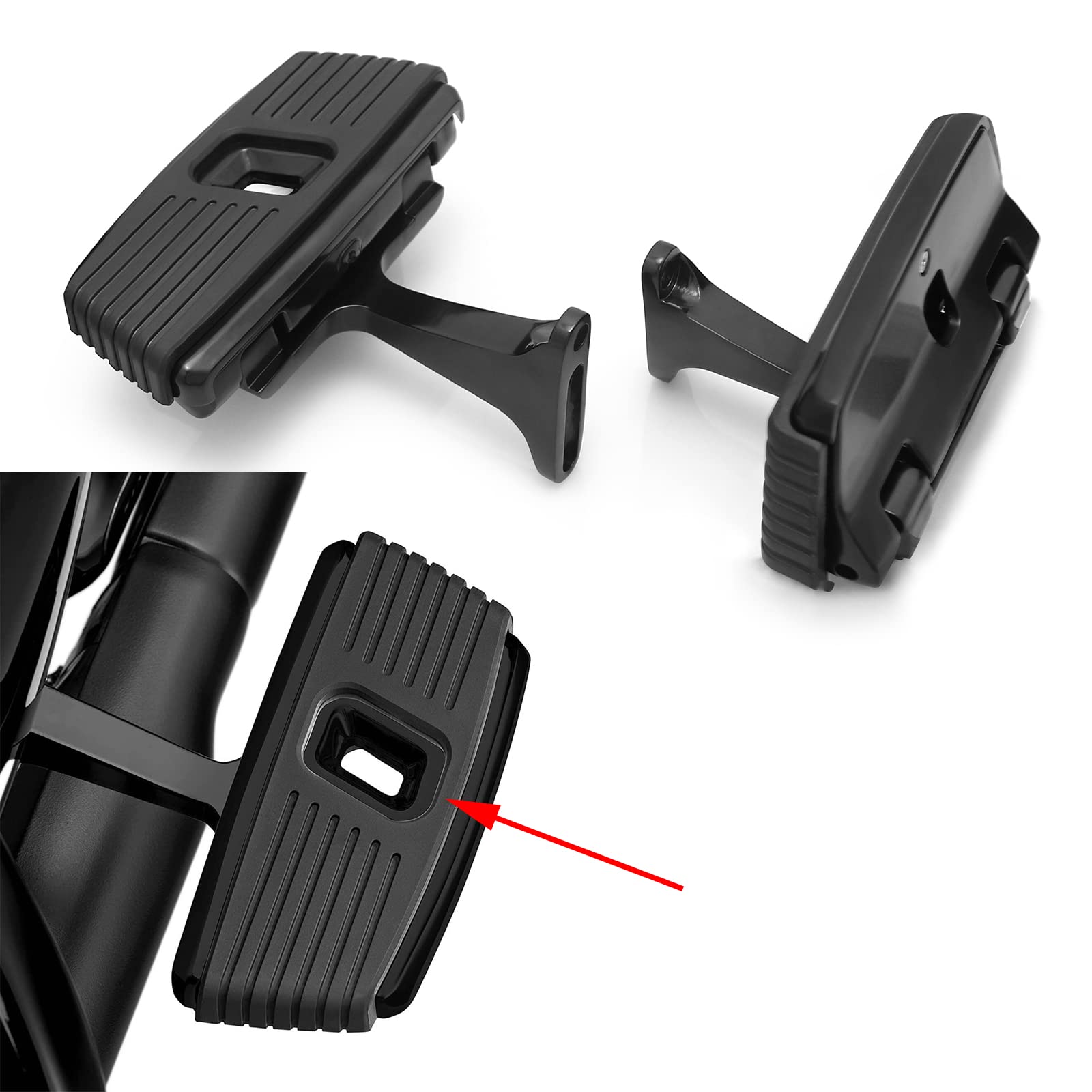 Kahuna Rider Stretched Floorboard Kit – Fits Harley Electra Glide 1986-2023