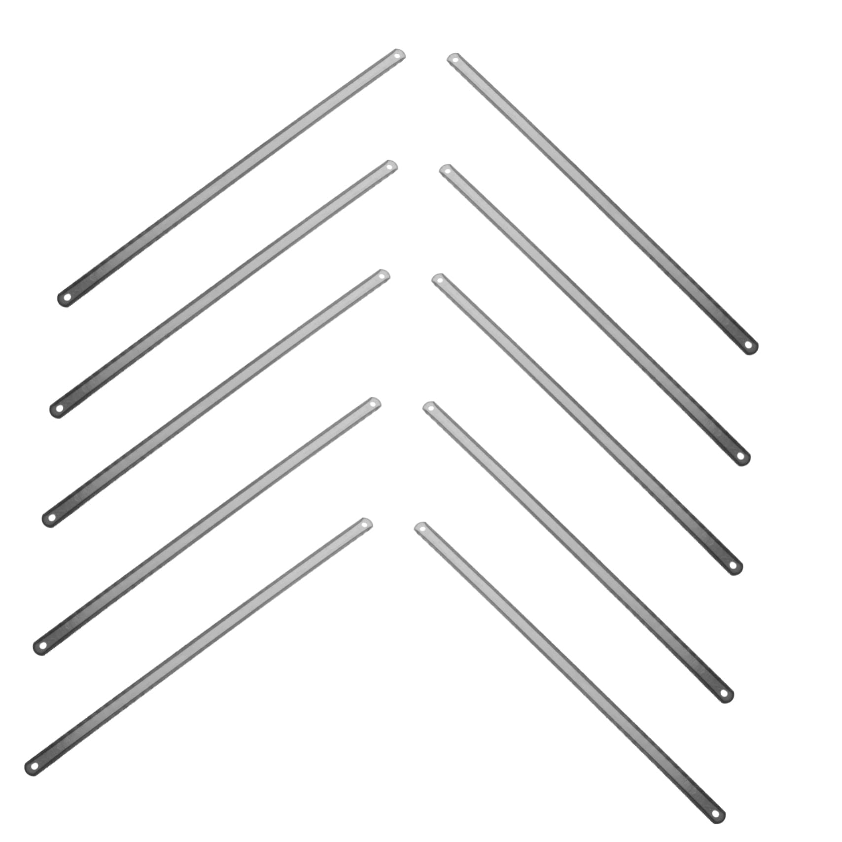 Operitacx 2 Set Lame Seghetto Flessibili Doppia Dentatura Per E Ricambio Manuale Per Seghetto Lame Resistenti E Versatili Per Da Te E Lavorazioni Professionali 25 Pezzi * 2