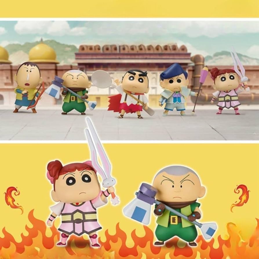 映画クレヨンしんちゃん 灼熱のカスカベダンサーズ カスカベ防衛隊フィギュア全６種 Amazon.co.jp: 【公式】 映画クレヨン＊しんちゃん 超華麗！灼熱