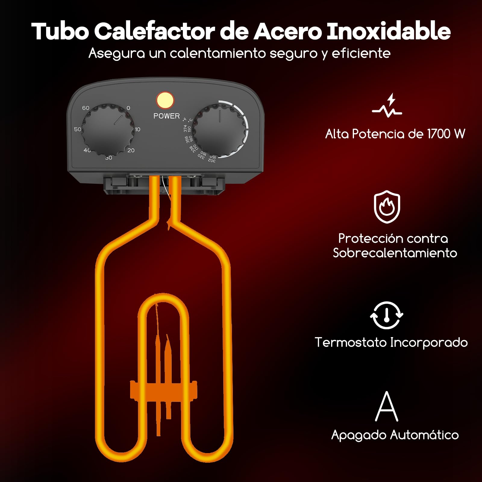 COSTWAY Freidora Aceite 3L, 2000W, Freidora Eléctrica, Tapa con Ventana de Visualización, Temperatura Ajustables hasta 190 °C, Cesta de Acero Inoxidable y Tapa con Filtro Anti-Olores