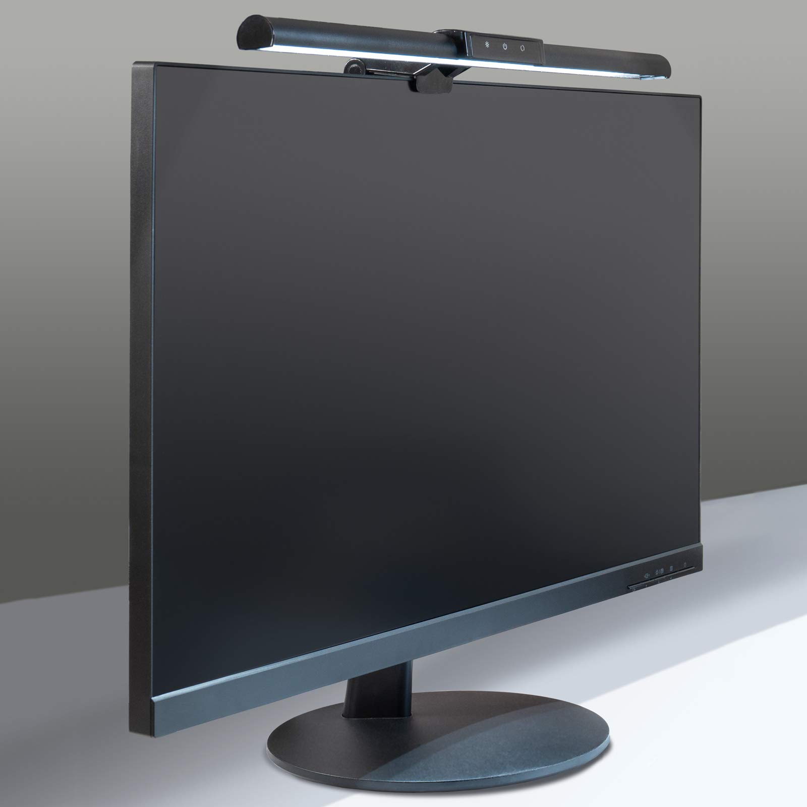 FeinTech LTL00700 Lampada per Computer Monitor LED con morsetto dimmerabile USB