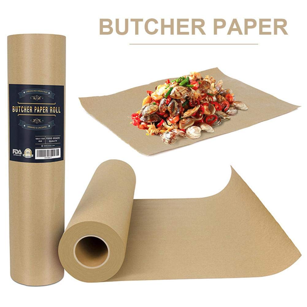 Buy Butcher Kraft Paper Roll 18inch170ft Wrapping Paper Roll of Brown