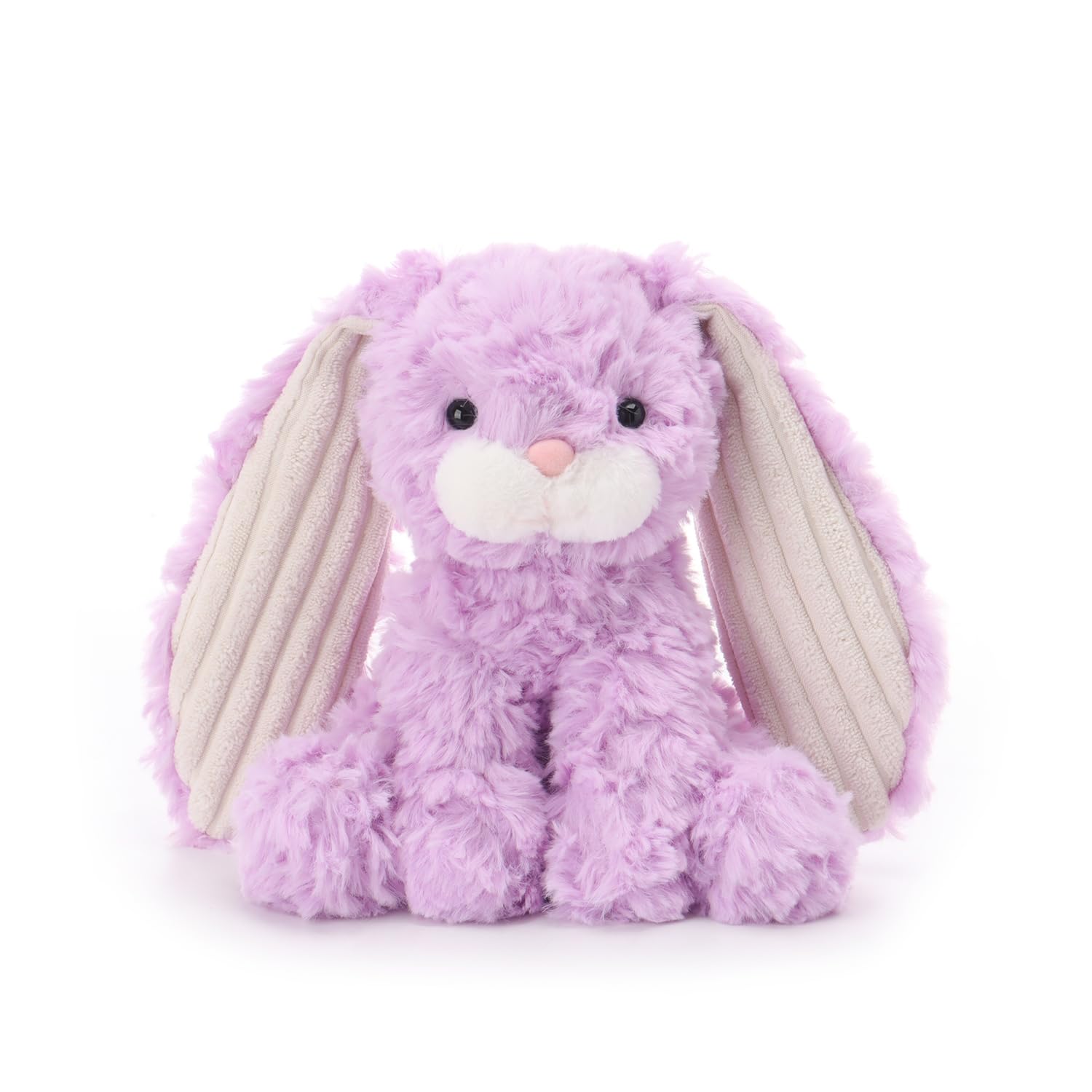 Apricot Lamb Purple Rani Bunny Rabbit Soft Stuffed Animal Plush Toys 8"