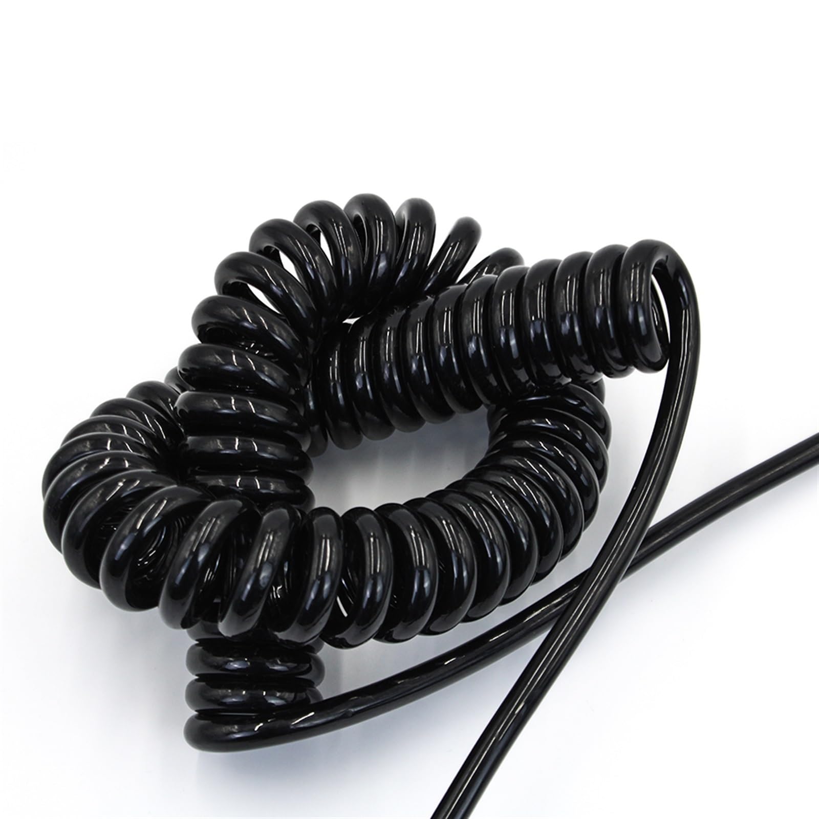 Cable flexible enrollado con núcleo de cobre