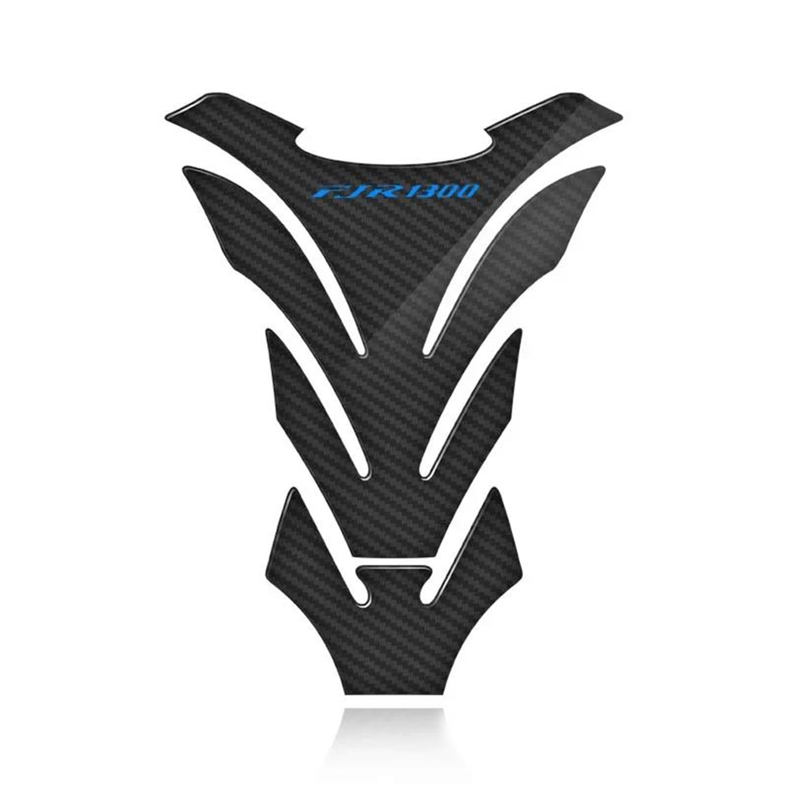 Jganrf Multi-Colored 2 3D Carbon Fiber Motorcycle Fuel Tank Pad Cover Protector Decal Stickers For Fjr 1300 Fjr1300