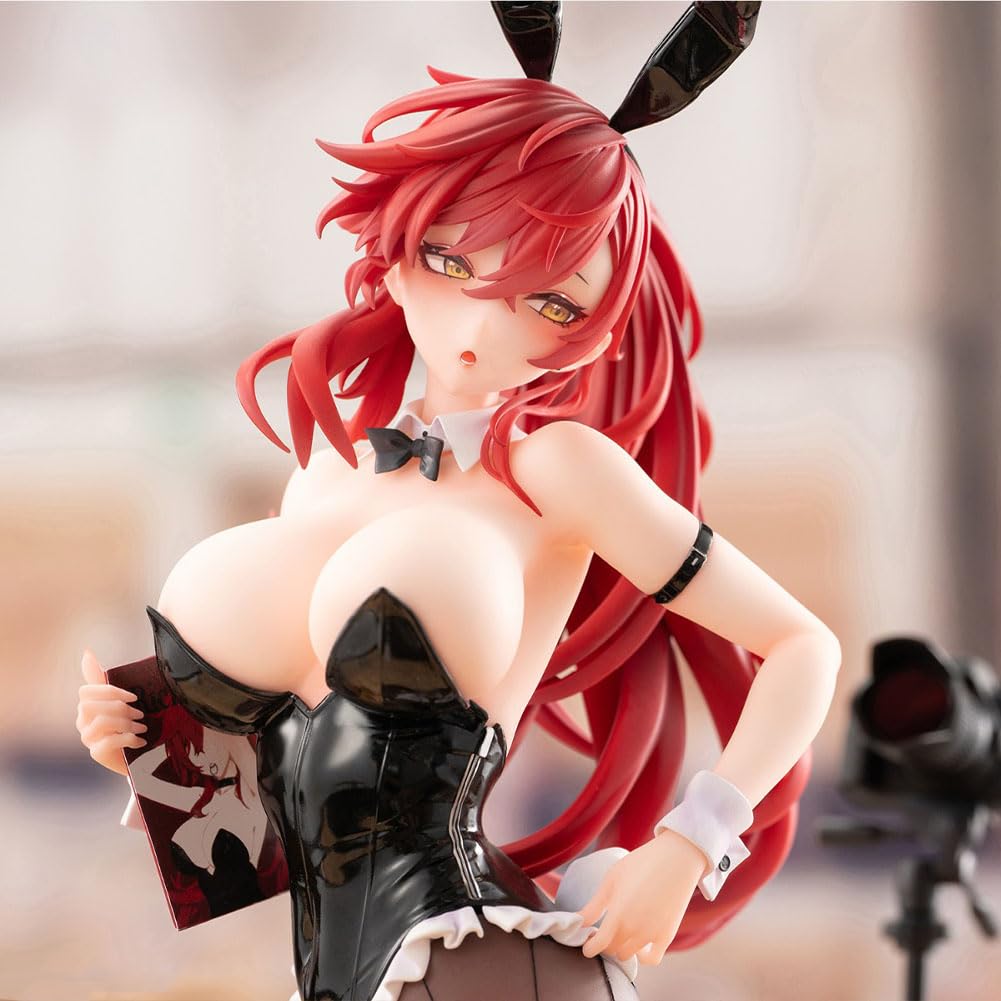 Salesgirl Bunny Aki-chan figurka anime oryginalny obraz rysunek skala 1/6 29 cm pozycja stojąca kreskówka model kolekcja ozdoby