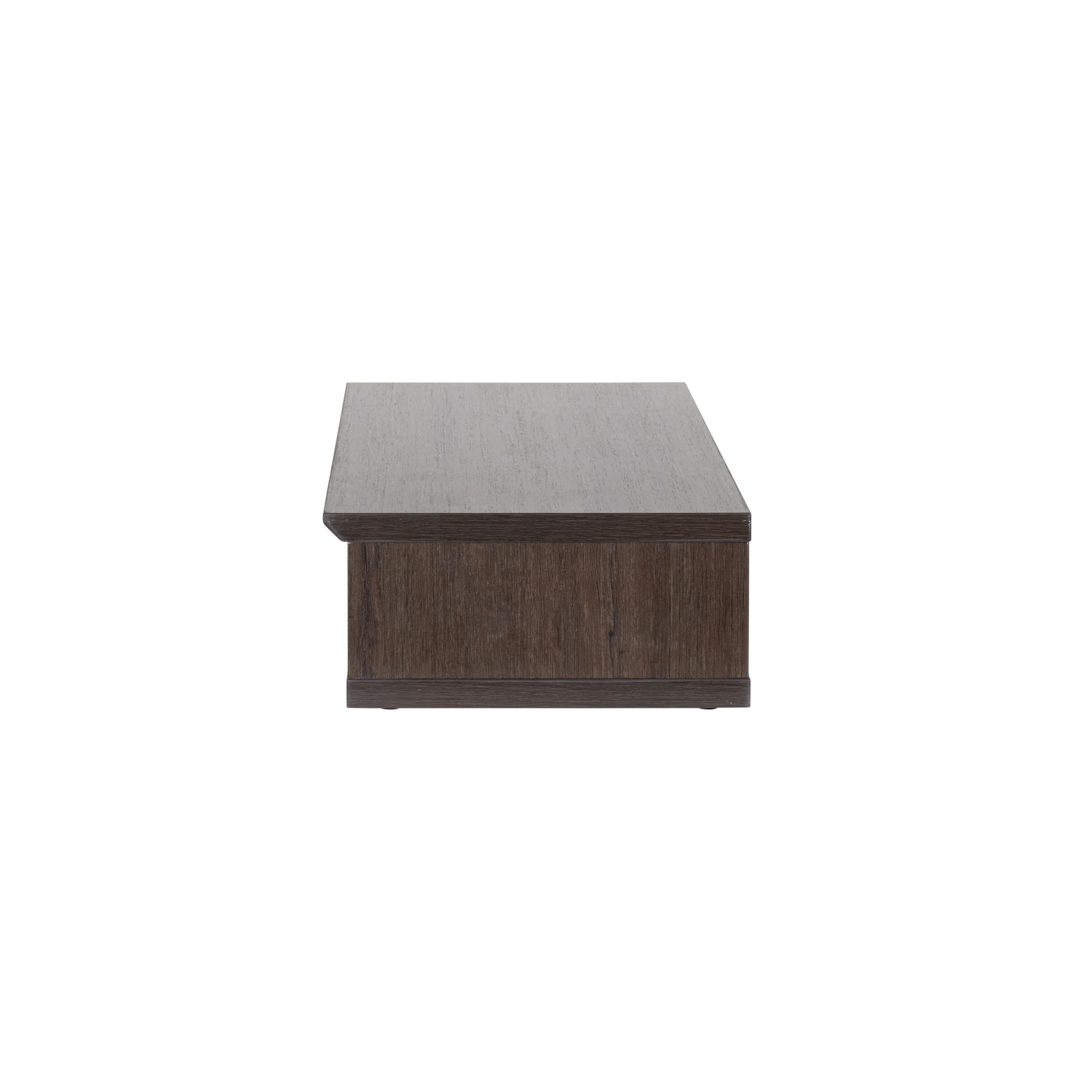 Gator Frameworks Elite Furniture Series 2U GFW-ELITERK-2U-BRN Étagère de Bureau en Bois Finition Noyer foncé