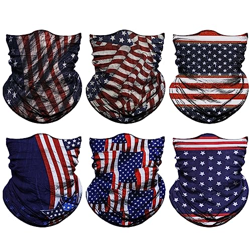 Image of Venswell Neck Gaiter Face Mask Men Women,Seamless Bandana Rave Face Cover Scarf Mask,Balaclava,Headband, Head Wrap,Headwear